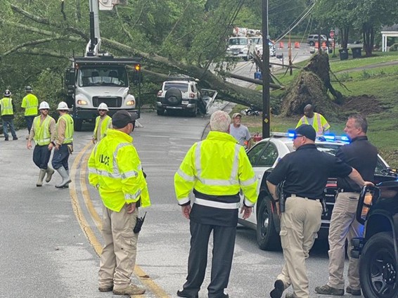 Tornado confirmed in Douglas County, Deadly storm causes damage southeast of Atlanta